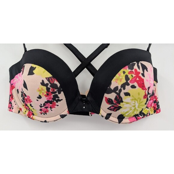 Victoria's Secret Bra 32B Multicolor Floral BIOFIT Multiway - Picture 3 of 7